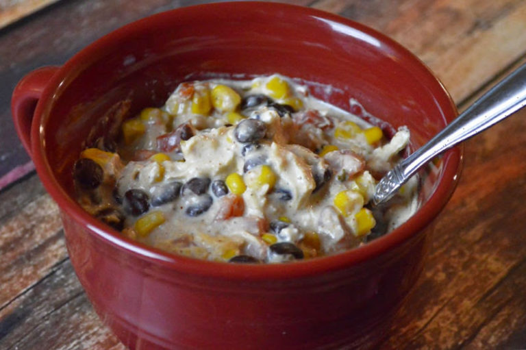 Crock Pot Cream Cheese Chicken Chili Katie Drane Blog