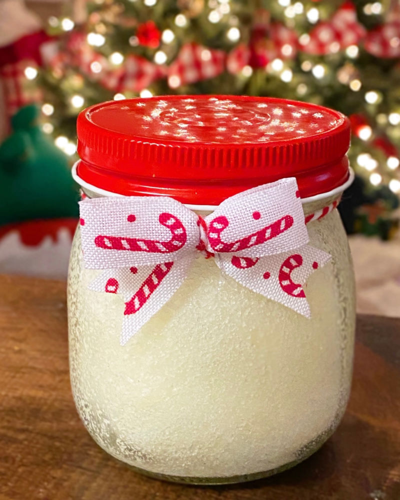 Homemade Peppermint Foot Scrub {3 Ingredients!} Katie Drane Blog