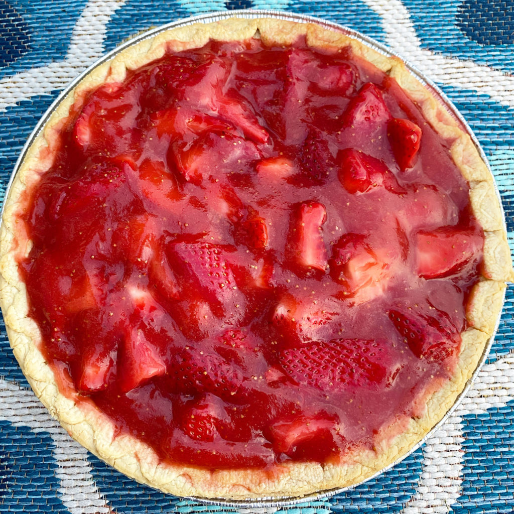 easy fresh strawberry pie